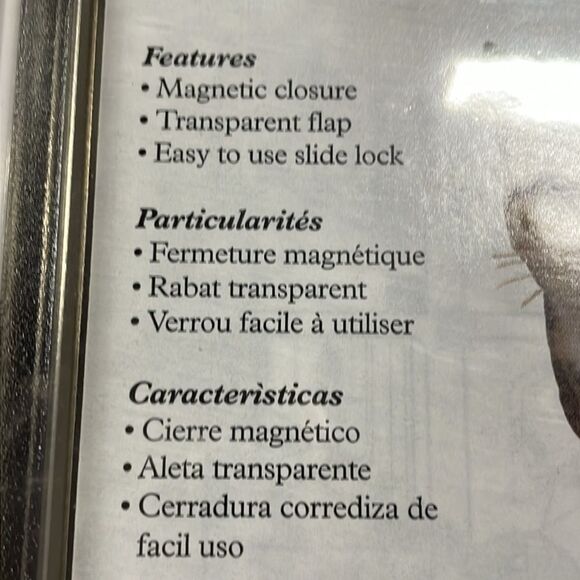 PetSafe Cat Flap magnetic closure transparent flap easy slide lock 7.5” square - Picture 3 of 6